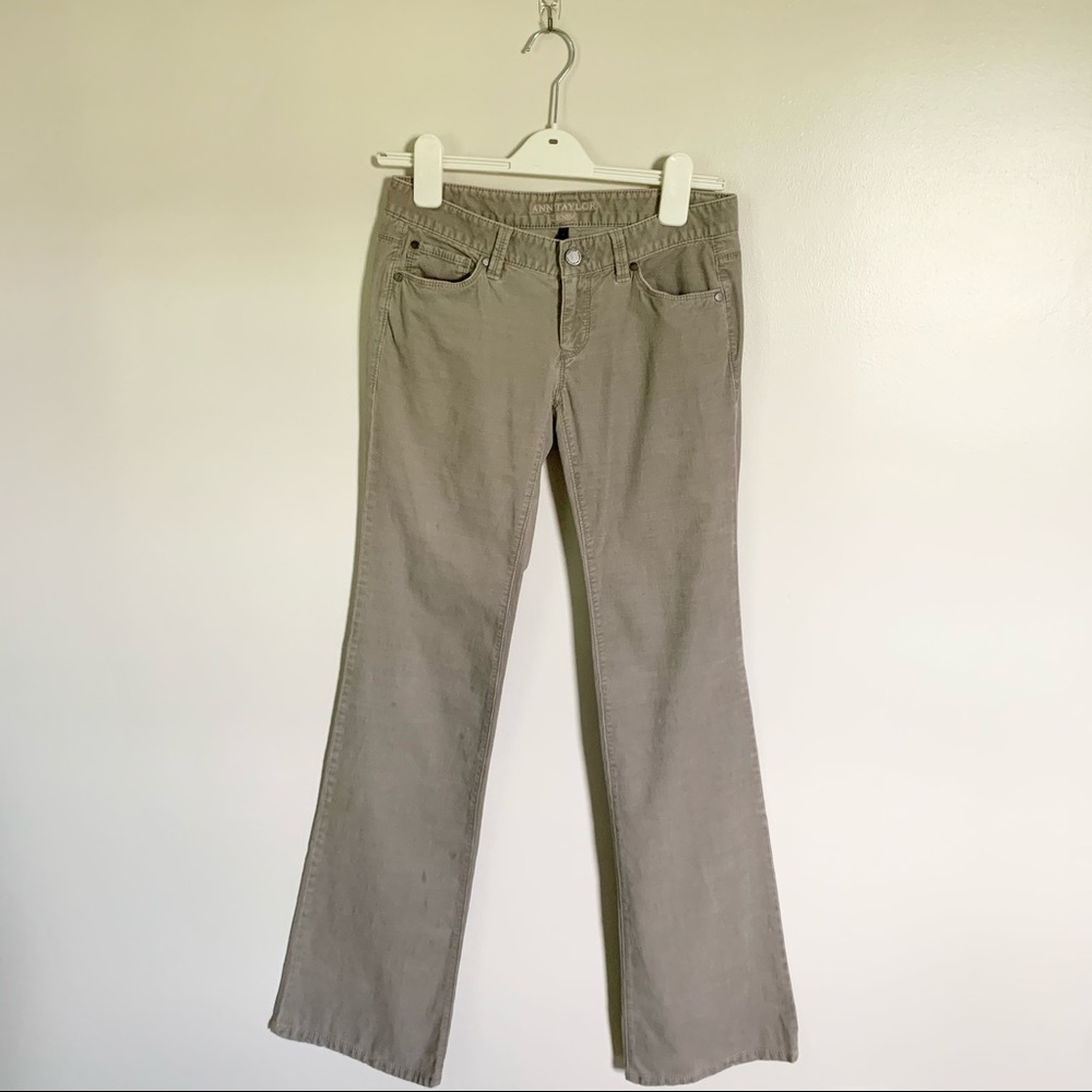 Ann Taylor | Corduroy Modern Boot Pants | Sz 0
